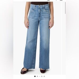 PAIGE Anessa raw hem welt pocket